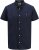 Jack & Jones Summer Shield Short Sleeve Shirt Maritime Blue - Camisas - Camisas 2XL-10XL