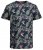 Jack & Jones JJCOASTAL AOP T-Shirt Navy - Camisetas - Camisetas - 2XL-14XL