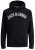 Jack & Jones JJCITY Hoodie Black - Sudaderas - Sudaderas 2XL-12XL
