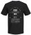 Jack & Jones JCOEDTN T-Shirt with Back Print Black - Camisetas - Camisetas - 2XL-14XL
