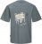 Jack & Jones Lington Back And Front Print Crew Neck T-Shirt Grey - Camisetas - Camisetas - 2XL-14XL