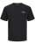 Jack & Jones Zekiel Crew Neck T-Shirt Black - Camisetas - Camisetas - 2XL-14XL
