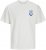 Jack & Jones Charge Crew Neck Printed T-Shirt White - Camisetas - Camisetas - 2XL-14XL
