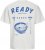 Jack & Jones Charge Crew Neck Printed T-Shirt White - Camisetas - Camisetas - 2XL-14XL