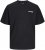 Jack & Jones Charge Crew Neck Printed T-Shirt Black - Camisetas - Camisetas - 2XL-14XL