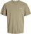 Jack & Jones Ayce Crew Neck T-Shirt Beige - Camisetas - Camisetas - 2XL-14XL