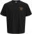 Jack & Jones Parallel Crew Neck T-Shirt Black - Camisetas - Camisetas - 2XL-14XL