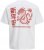 Jack & Jones Snake Dragon Crew Neck T-Shirt Bright White - Camisetas - Camisetas - 2XL-14XL