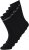 Jack & Jones BASIC LOGO Tennis Socks 5-Pack Black - Ropa interior - Ropa interior 2XL-8XL