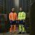 Leo Hawkridge Ecoviz High Performance 4X Stretch Trouser Hi-Vis Orange/Navy Print - Ropa de trabajo - Ropa de trabajo 3XL-6XL