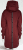 Nora Mikken KADRI WHITE Long Hoodie Burgundy - Sudaderas - 