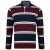Kam Jeans 5242 Long Sleeve Polo Burgundy - Polos - Polos 2XL-8XL