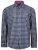 Kam Jeans 6156 Long Sleeve Check Shirt Navy - Camisas - Camisas 2XL-10XL