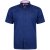 Kam Jeans 6160 Short Sleeve Dobby Print Shirt Twilight Blue - Camisas - Camisas 2XL-10XL