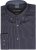 Kam Jeans 6300 Long Sleeve Dobby Stripe Shirt Dark Grey - Camisas - Camisas 2XL-10XL