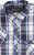 Kam Jeans 6301 SS Casual Check Shirt Navy - Camisas - Camisas 2XL-10XL