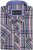 Kam Jeans 6313 Casual Check Short Sleeve Shirt Grey - Camisas - Camisas 2XL-10XL