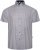 Kam Jeans 6328 AOP Geo Print Short Sleeve Shirt Charcoal - Camisas - Camisas 2XL-10XL