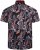 Kam Jeans 6330 AOP Floral Print Short Sleeve Shirt Navy - Camisas - Camisas 2XL-10XL