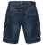 Kam Jeans Francis Dark Used - Pantalones cortos - Pantalones cortos W40-W60