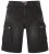 Kam Jeans Ivan Cargo Shorts Black - Pantalones cortos - Pantalones cortos W40-W60