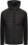 Kam Jeans KV136 Padded Body And Jersey Sleeves Hybrid Zip Thru Quilted Hoody Black TALL SIZES - ROPA DE HOMBRE MT-6XLT - Tamaños de talle alto