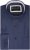 Kam Jeans P020 Premium Long sleeve Oxford Shirt Navy - Camisas - Camisas 2XL-10XL