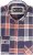 Kam Jeans P038 LS Premium Cotton Check Shirt Navy - Camisas - Camisas 2XL-10XL