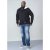 D555 Lorenzo Half zip Hoodie Black - Sudaderas - Sudaderas 2XL-12XL
