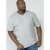 D555 Signature V-neck T-shirt Grey - Camisetas - Camisetas - 2XL-14XL