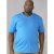 D555 Signature V-neck T-shirt Blue - Camisetas - Camisetas - 2XL-14XL