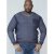 D555 Bryson Crewneck Sweater with Pocket Navy - Sudaderas - Sudaderas 2XL-12XL