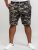 D555 Chadwick Shorts Green Camo - Pantalones cortos - Pantalones cortos W40-W60