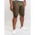 D555 Gilbert Stretch Shorts Khaki - Pantalones cortos - Pantalones cortos W40-W60