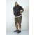 D555 Chemung Short Sleeve Hoodie Black - Sudaderas - Sudaderas 2XL-12XL