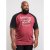 D555 Evans T-shirt Burgundy - Camisetas - Camisetas - 2XL-14XL