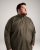 Motley Denim Lisbon Long Sleeve Shirt Dark Khaki - Camisas - Camisas 2XL-10XL
