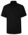 Kam Jeans 6283 Casual SS Herringbone Shirt Black - Camisas - Camisas 2XL-10XL