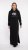 Nora Mikken MARI Maxi Hoodie Dress Black - Sudaderas - 