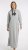 Nora Mikken MARI Maxi Hoodie Dress Grey - Sudaderas - 