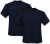 Adamo Marlon Comfort fit 2-pack T-shirt Navy - Camisetas - Camisetas - 2XL-14XL