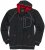 Adamo Michael Hoodie with Zipper Charcoal - Sudaderas - Sudaderas 2XL-12XL