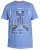 D555 Monty T-shirt Blue - Camisetas - Camisetas - 2XL-14XL