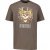 JP1880 T-Shirt Skull Print Guns N Roses Khaki - Camisetas - Camisetas - 2XL-14XL