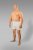20 Nodi Combed Cotton Jersey Boxer with Front Button Fly White - Ropa interior - Ropa interior 2XL-8XL