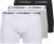 Jack & Jones Soho Solid Trunks 3-pack White/Grey/Black - Ropa interior - Ropa interior 2XL-8XL
