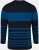 JP1880 Pyjamas Two-piece Long Sleeve with Stripes Blue - Ropa interior - Ropa interior 2XL-8XL