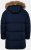 JP1880 Quilted Parka Lightweight and Warm with Faux Fur Hood Navy - Chaquetas - Chaquetas Tallas Grandes 2XL-8XL