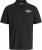 Jack & Jones Makoto Polo Short Sleeve Black - Polos - Polos 2XL-8XL