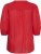 Kaffe Curve Karlia 3/4 Sleeve Blouse Red - Blusas - 